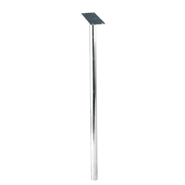 piquet u400 en aluminium pour boite aux lettres